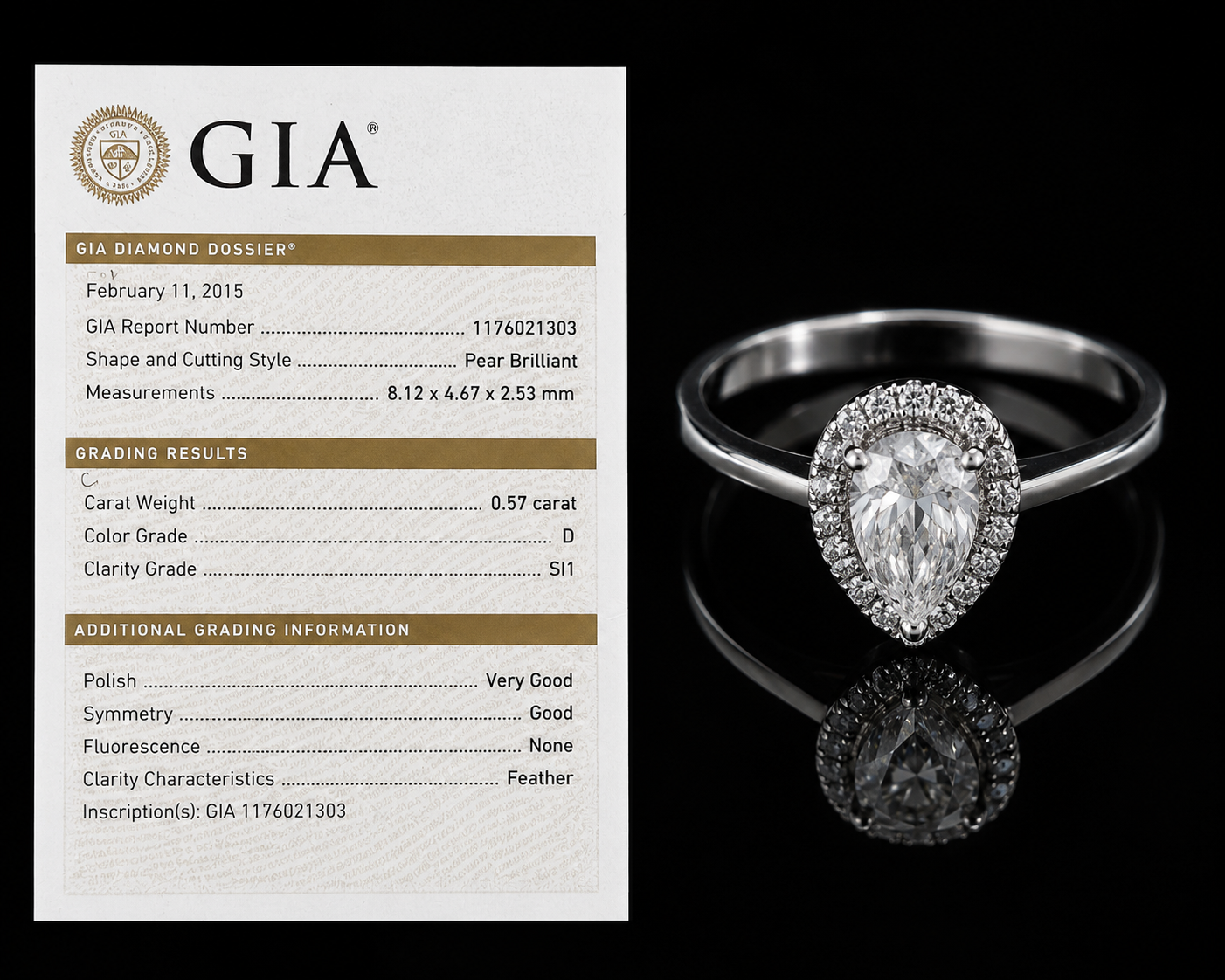DIAMANTOVÝ PRSTEN S CERTIFIKOVANÝM PŘÍRODNÍM DIAMANTEM GIA - Obrázek 2