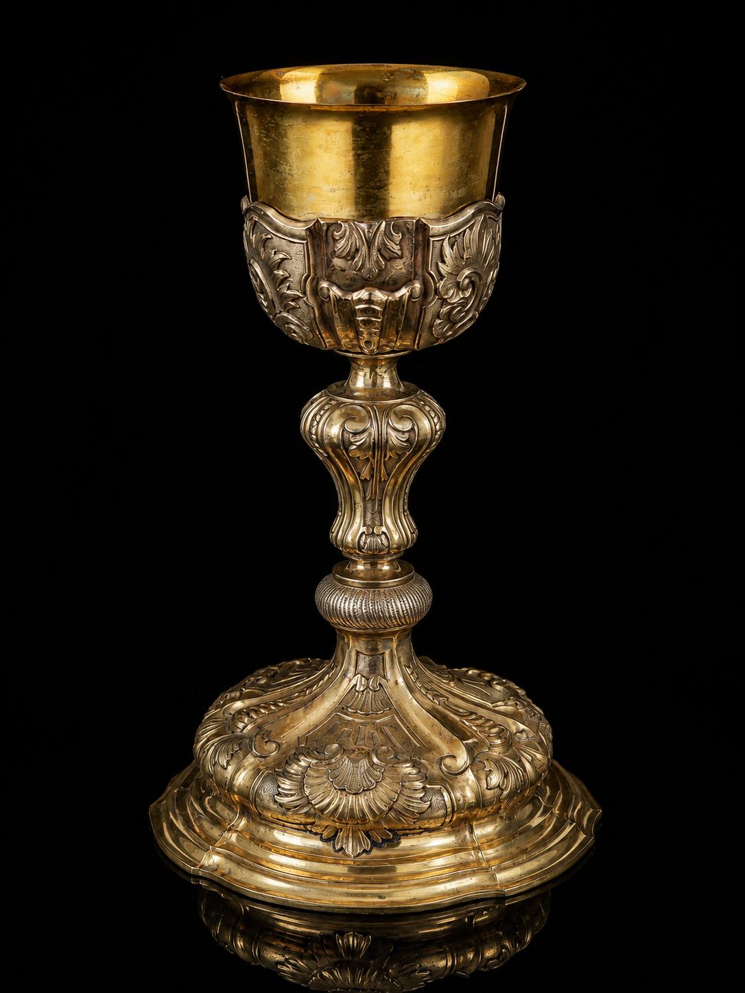 LUXUSNÍ HISTORICKÝ STŘÍBRNÝ POHÁR, RAKOUSKO - UHERSKO ( 1872 – 1922 ) - Obrázek 2